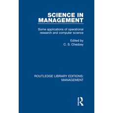 (英文圖書) Science in Management: Some Applications of Operational Research and Computer Science 精裝版, Routledge, 英文