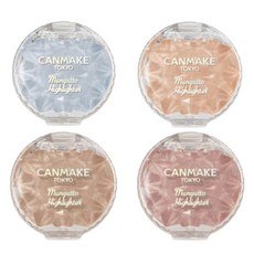 CANMAKE TOKYO Munyuutto Highlighter 水潤柔光打亮霜 珠光高光修容 暖暖金紅石 日本製, 1個