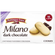 PEPPERIDGE FARM 琣伯莉 黑巧克力米蘭餅乾, 1盒, 213g