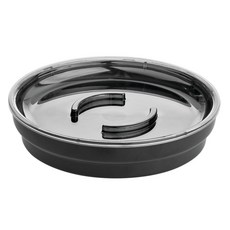 iDESIGN 奧斯汀皂盤, 1個, 煙燻色 + 霧面黑