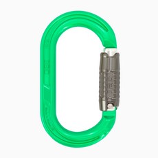 ISC 鋁合金O型鉤環 Supersafe, 綠色