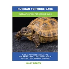 (英文圖書) Russian Tortoise Care: Russian Tortoise Pet Owner's Guide 平裝版, Nrb Publishing, 英文