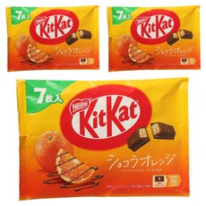 Nestle 雀巢 KitKat 日本KitKat奇巧巧克力 橘子風味, 3個
