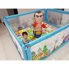 阿赫曼 兒童床圍護欄 四面圍欄 74cm C0092, 米四面圍欄