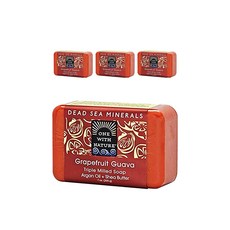 ONE WITH NATURE 海洋礦物三重溫和皂, 200克, 4個