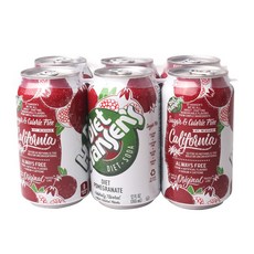 HansEn's natural 飲食感官Formetgranit蘇打, 6件, 355毫升