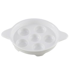 HIC 蝸牛烤盤, 1個, 白色的
