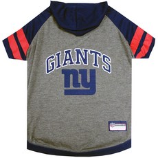 DoggieNation 寵物連帽T恤, New York Giants, 1個