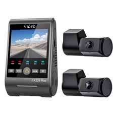 VIOFO A229 PLUS RTC300 RC300 三鏡頭行車紀錄器 2K高畫質 長焦鏡頭 STARVIS 2, 主機, 長焦鏡頭, 後置鏡頭, 3M黏墊, 512GB