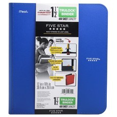 ACCO True Rock Binder 五星級 30.4 x 26.6cm 400 張, 1個, 藍色