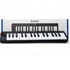 DONNER N32 迷你32鍵 MIDI鍵盤 可攜式控制鍵盤 編曲創作入門首選 MIDI KB KEYBOARD, 1台, Black
