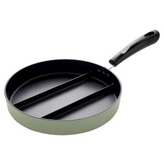 Arnest 多功能三格鍋 橄欖綠, 1個, 24cm