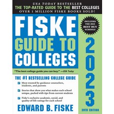 (英文圖書) Fiske Guide to Colleges 2023 平裝版, Sourcebooks, 英文