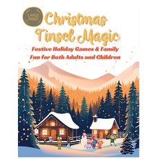 (英文圖書)Christmas Tinsel Magic: Festive Holiday Games & Family Fun for Both Adults and C... 平裝版, Independently Published, 英文