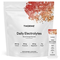 Thorne 每日電解質血橙口味30片, 1個