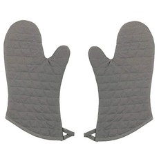 now DESIGNS 素色絎縫隔熱手套 2件組, 1個, 倫敦灰