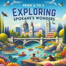 (英文圖書)From A to Z Exploring Spokane's Wonders 平裝版, Independently Published, 英文