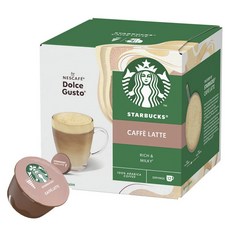 STARBUCKS 星巴克 雀巢多趣酷思咖啡膠囊 咖啡拿鐵, 6個, 12入
