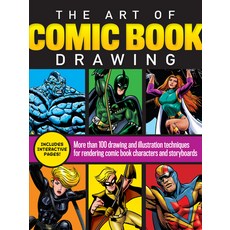 The Art of Comic Book Drawing: More Than 100 Drawing and Illustration Techniques for Rendering Comic... 平裝版, Walter Foster Publishing, 英文