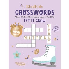 (英文圖書)Kindkids Crosswords Let It Snow: A Super-Cute Book of Brain-Boosting Puzzles for... 平裝版, Better Day Books, 英文
