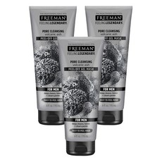 FREEMAN 毛孔清潔剝離凝膠面膜, 3個, 175毫升