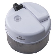 KAI 貝印 SELECT100 手動旋轉切碎調理器, 白色, 1個