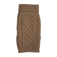 fabdog 保暖寵物針織毛衣, 駱駝