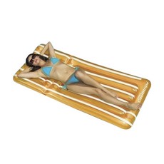 Swimline 涼感條紋床墊玩水配件, 1個, 隨機出貨