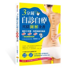 魔法書店 3分鐘自診自療穴位圖解全書，面診自診自療，穴位按摩改善身體機能, 活泉書坊, 賴鎮源