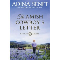 (英文圖書) The Amish Cowboy's Letter (Large Print) 平裝版, Moonshell Books, Inc., 英文