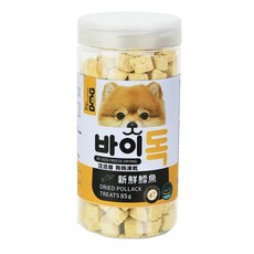 汪洽普韓國 By Dog 狗狗凍乾零食多種口味寵物零食寵物凍乾寵物零嘴狗零食狗狗凍乾泡水還原, 鱈魚