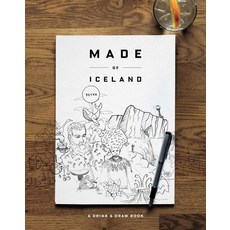 (英文圖書) Made of Iceland: A Drink & Draw Book 精裝版, powerHouse Books, 英文