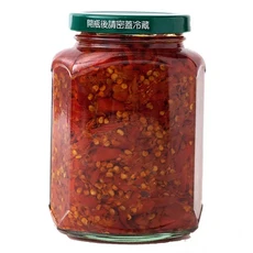 良金牧場特製辣椒醬，香辣夠味，無添加人工色素及防腐劑，安心又健康, 1個, 360ml