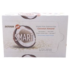 DETOUR Smart燕麥棒 椰子杏仁, 9入, 38g