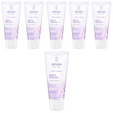 WELEDA 薇蕾德 孩童白錦葵溫和保濕面霜 無香, 6條, 50ml