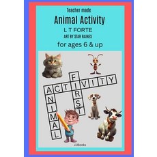 (英文圖書)My Animal Activity Book 平裝版, Independently Published, 英文