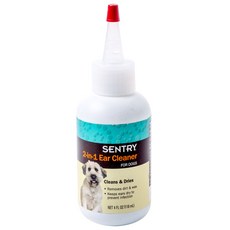 SENTRY 2合1狗狗耳朵異味清除劑, 1個, 118毫升