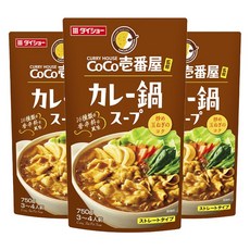 CocoIchibanya 咖哩火鍋湯底, 3包, 750g