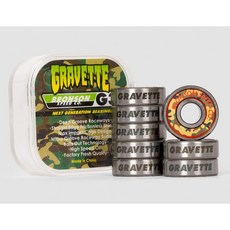 Bronson Speed Co. G3 David Gravette Pro 滑板培林，高速潤滑，耐用結構，工廠新鮮品質, 詳見包裝, 1個