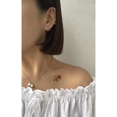 螺旋小鑽耳骨夾