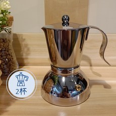 Junior Passione 摩卡壺, 不鏽鋼, 1個