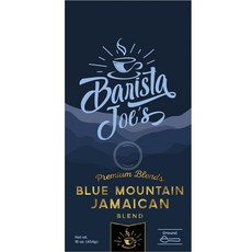 BaristaJoeS 藍山牙買加配方研磨咖啡, 1個, 454g