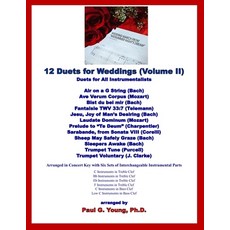 12 Wedding Duets: Duets for All Instrumentalists 平裝版, Independently Published, 英語