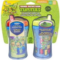 Gerber 嘉寶 分級忍者神龜保溫硬嘴杯 270ml, 2個, 混色