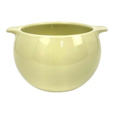 雙耳圓型盅 L, 1個, 黃色的