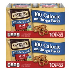 SNYDER'S 100卡迷你椒鹽蝴蝶餅, 20包, 26g