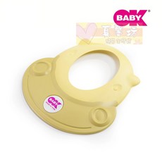 OKBABY 兒童澡帽 (河馬造型) 寶寶洗髮帽 洗澡神器 防水護眼 可調節, 黃+灰+青綠+粉紅+藍, 1個