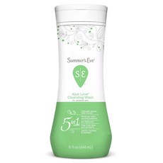 summer's eve 5合1蘆薈女性私密沐浴露, 1瓶, 444ml