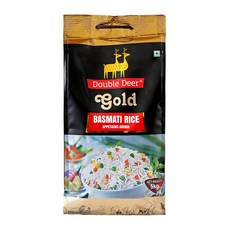 【印度Double Deer】巴斯馬蒂香米Gold Basmati Rice, 5kg, 1個, 未分級