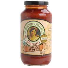 PAESANA 義大利麵醬托斯卡納辣椒, 1個, 708克